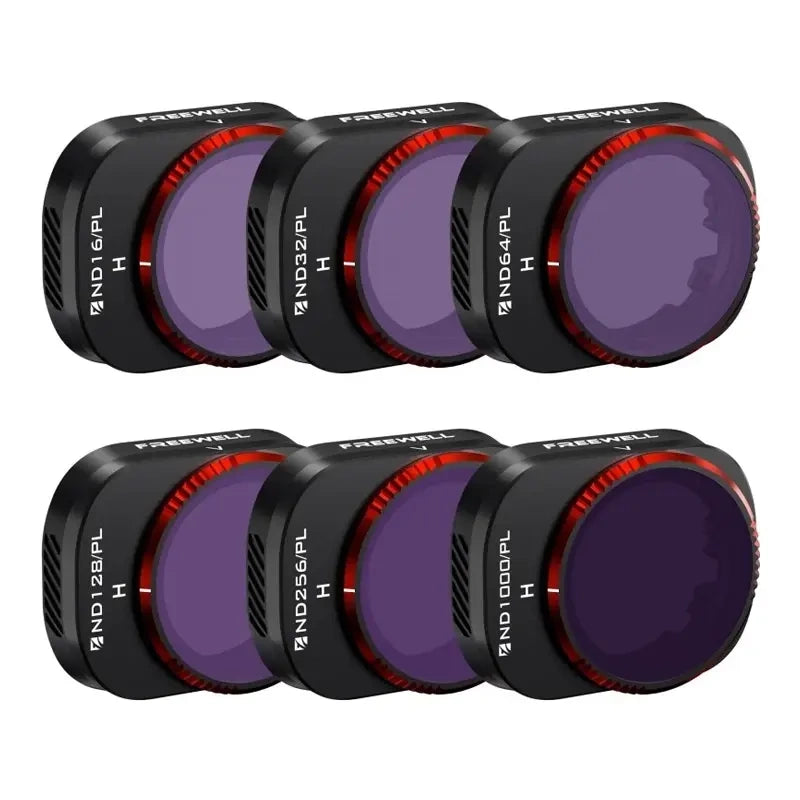 Set of 6 Filters Bright Day Freewell for DJI Mini 4 Pro