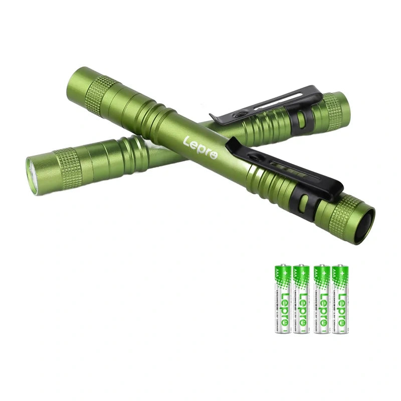 Flashlight LEPRO 120023L-GN-2 2pcs