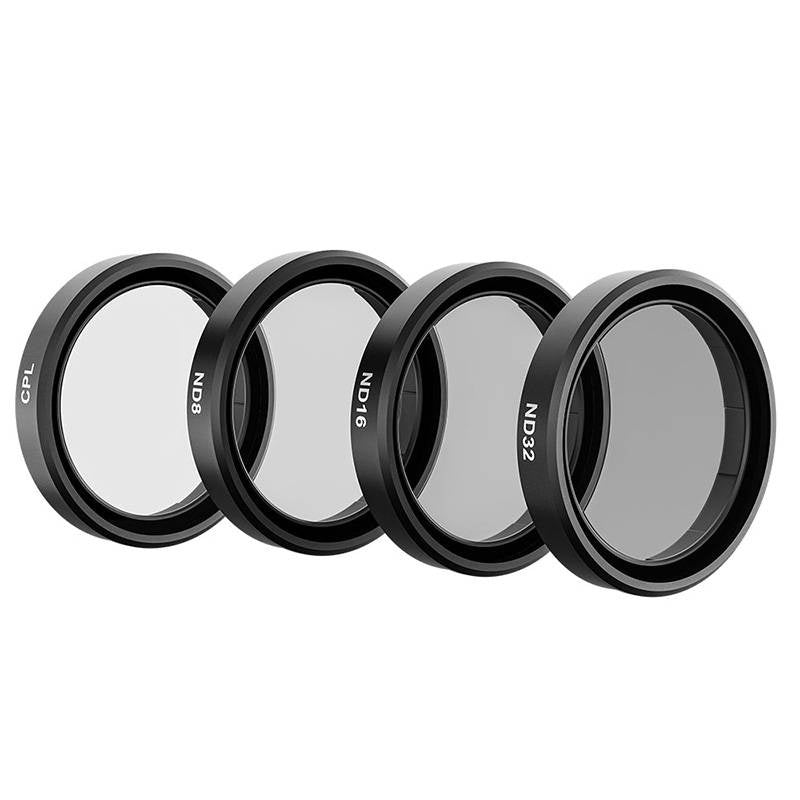 TELESIN Filter set CPL/ND8/ND16/ND32 for DJI Action 3 / 4 / 5