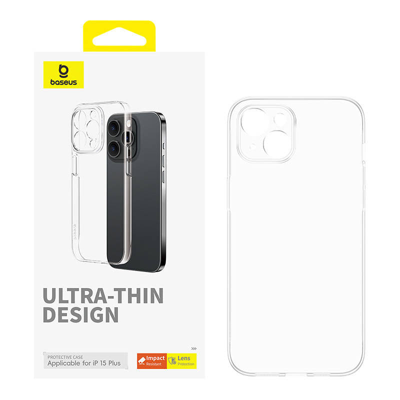 Baseus Θήκη OS-Lucent Series για iPhone 15 Plus (Διαφανής)