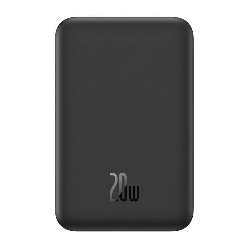 Baseus Powerbank Magnetic Mini 5000mAh, USB-C 20W (Μαύρο)