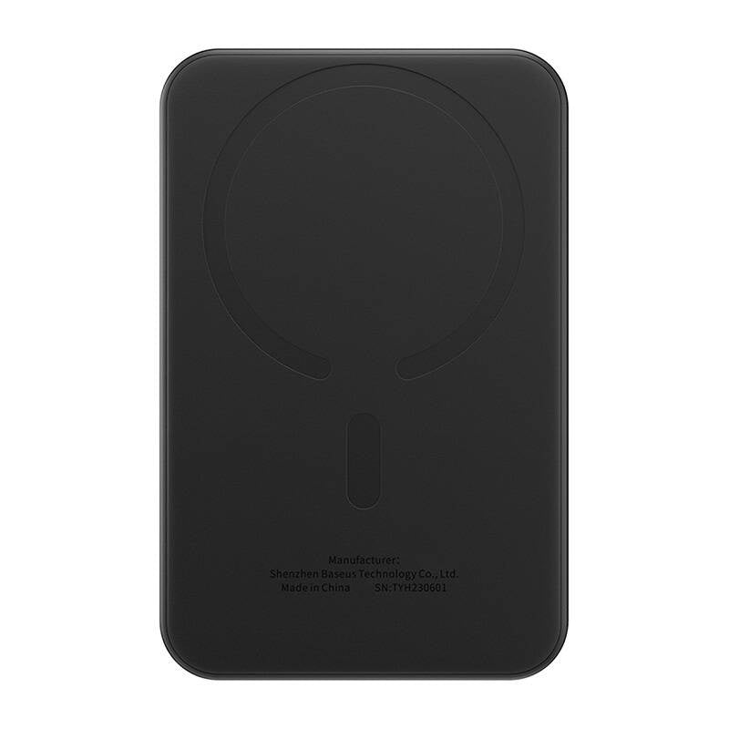 Baseus Powerbank Magnetic Mini 5000mAh, USB-C 20W (Μαύρο)