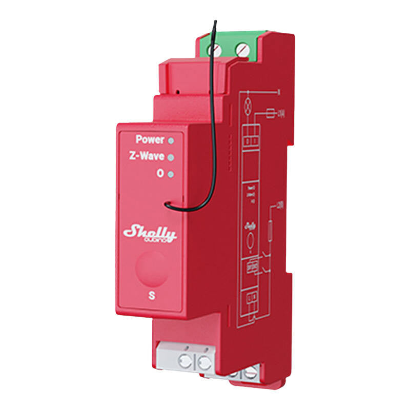 Shelly Qubino Pro 1PM DIN rail Relay, 1-channel, Z-Wave (Power measurement)