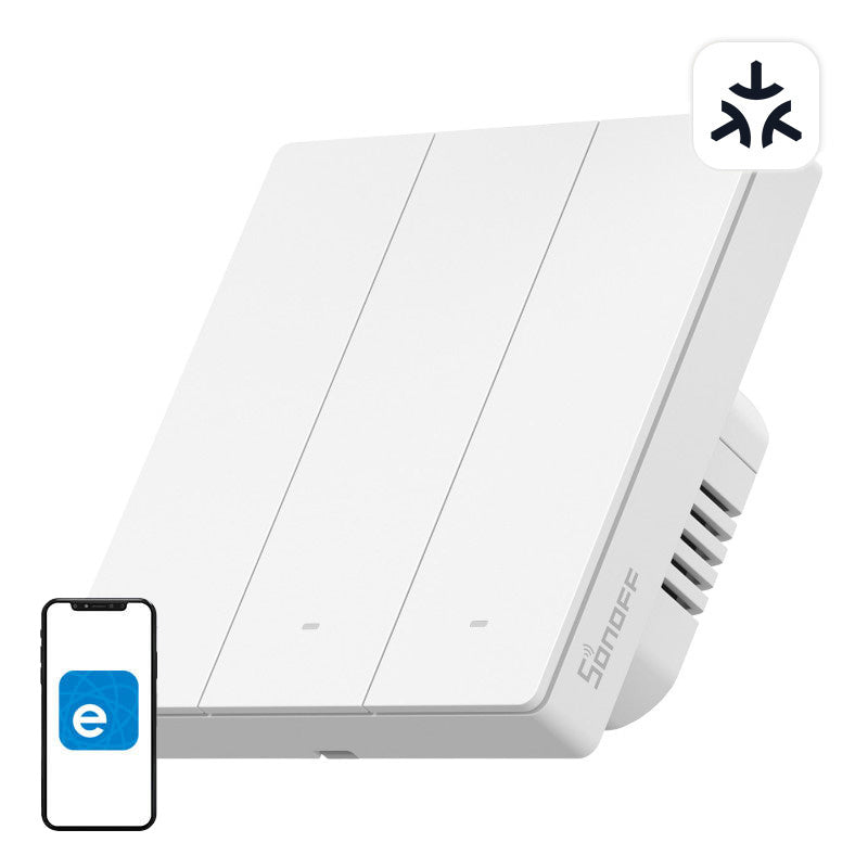 Smart wall switch SONOFF M5-3C-86W Matter (3-channel)