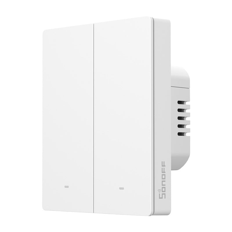 Smart wall switch SONOFF M5-2C-80W Matter (2-channel, to frame)