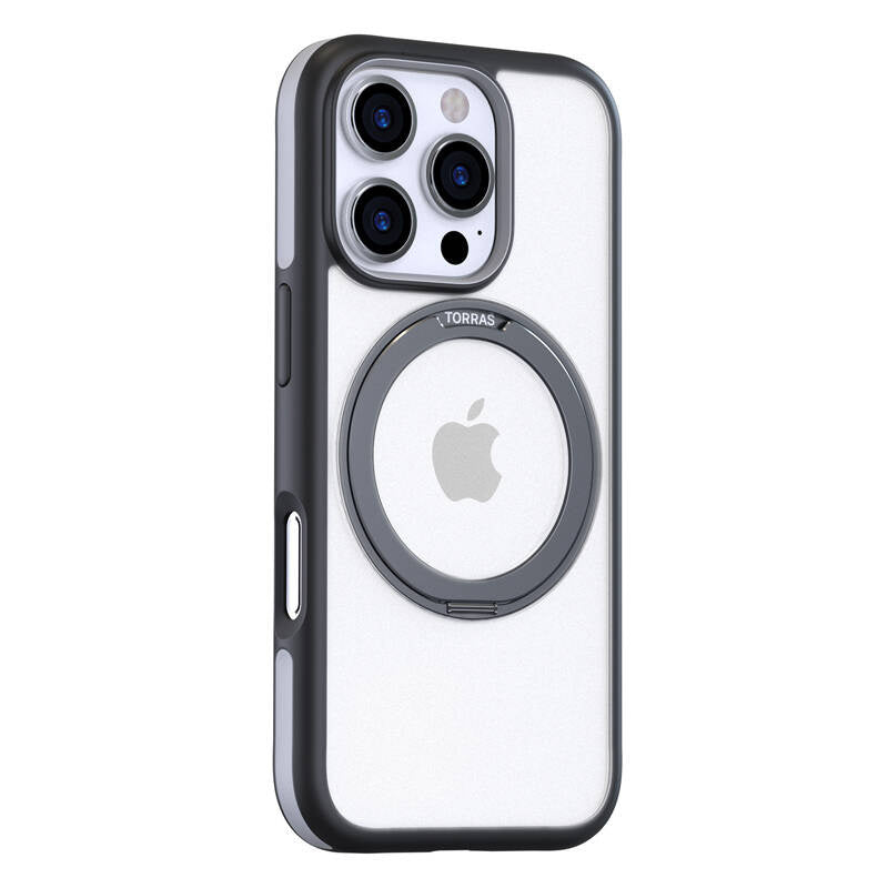 Etui Torras Ostand R Fusion for iPhone 16 Pro (Black)