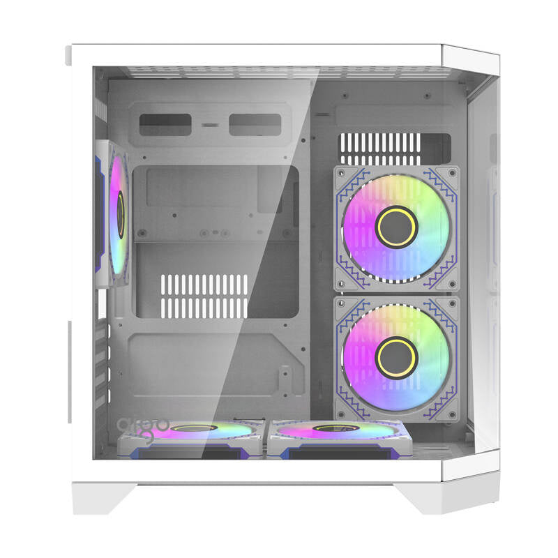Darkflash Computer Case FT350 + 5 aRGB fans (white)