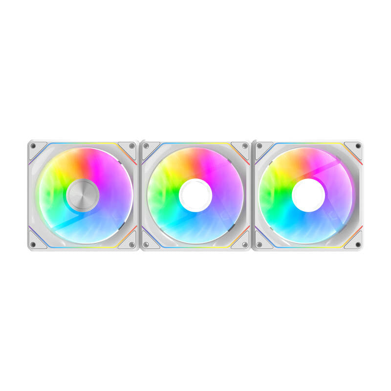 Darkflash Gauss G24 3in1 computer fans (white)
