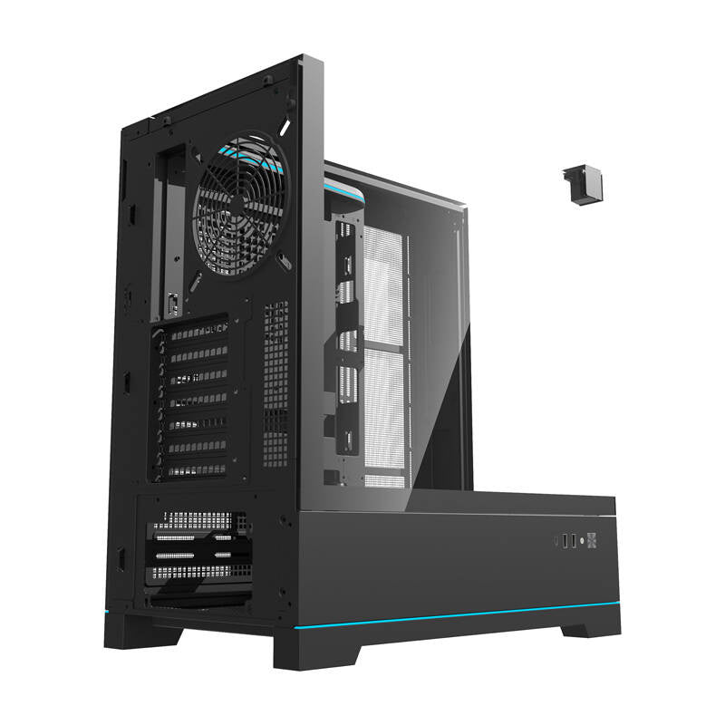 Darkflash Computer Case DY450 Black without fans