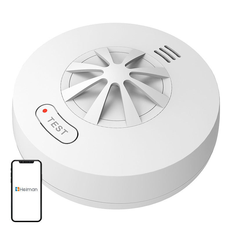 Wireless Heat Alarm Heiman HM-5HW Interlinked