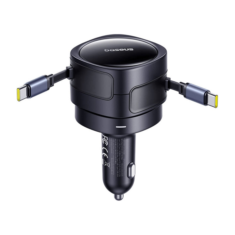 Enjoyment Max Car Charger C+C Cables 60W Black