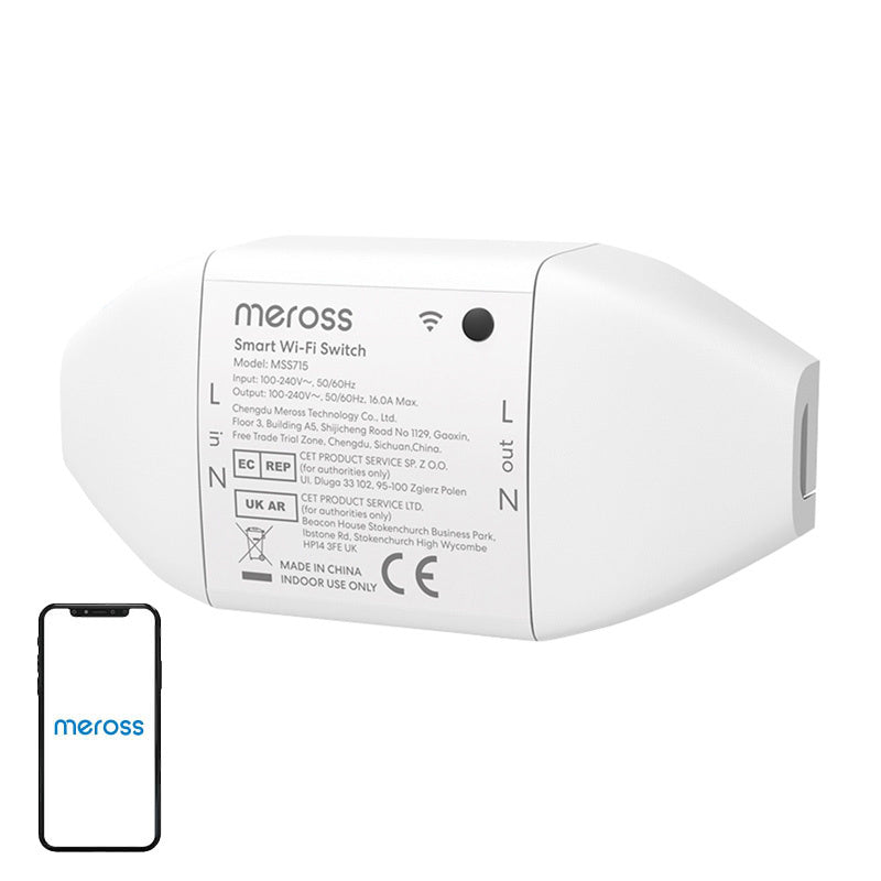 Smart W i-Fi Switch Meross MSS715MA-UN 1 Pack