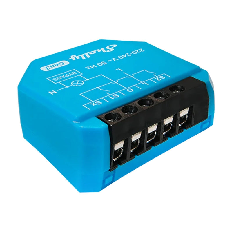 1-channel non-neutral lighting controller Shelly 1L Gen3 WiFi