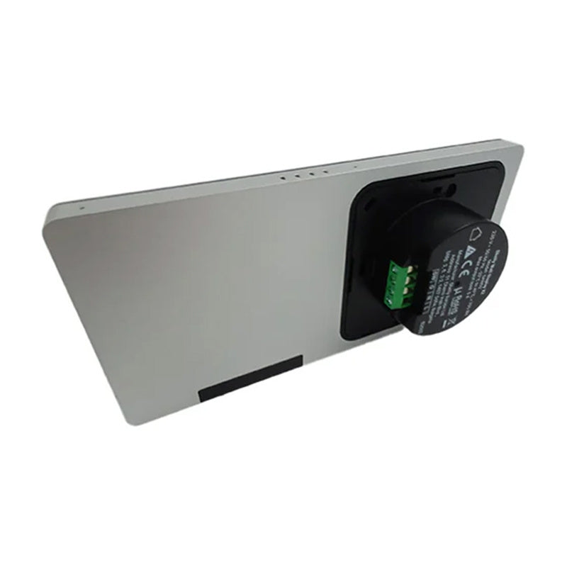 Dual Control Panel Shelly Wall Display X2 WiFi/BLU (silver) + BLU H&T