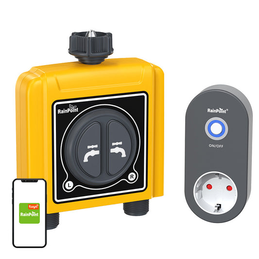 2-Zone Smart Hose Timer RainPoint with app