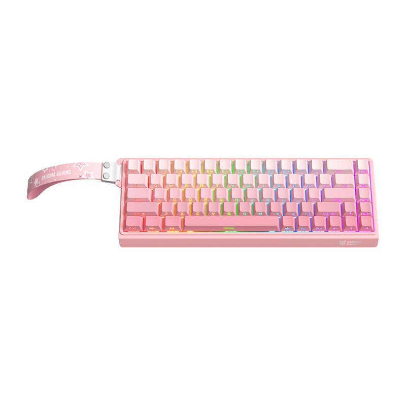 ONIKUMA G69 keyboard wired (pink)
