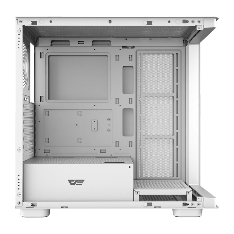 DarkFlash computer case DS900G White (No fans)