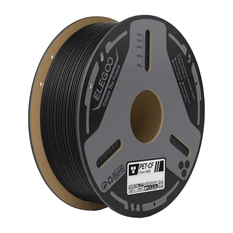 ELEGOO PETG-CF Carbon Fiber Filament (Black)