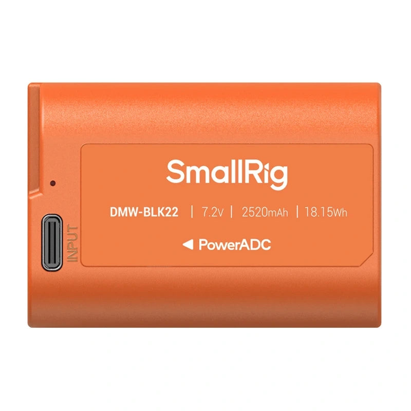 Camera battery SMALLRIG DMW-BLK22 (orange)