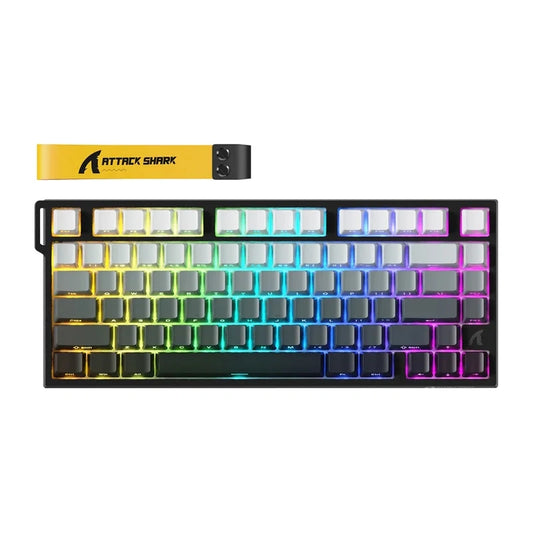 Keyboard ATTACK SHARK R82HE (moonlight)