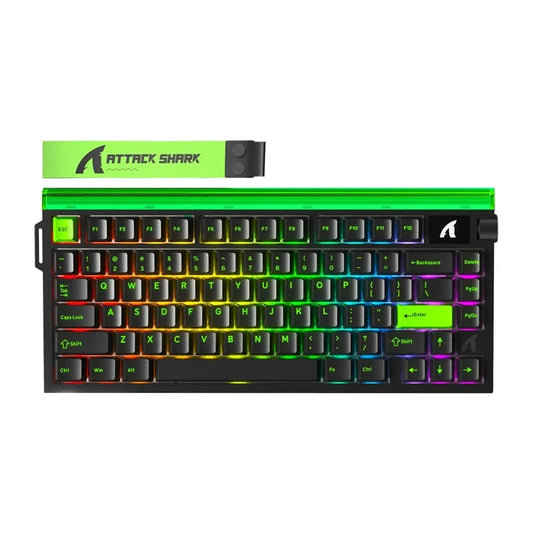 Keyboard ATTACK SHARK R85HE (green)
