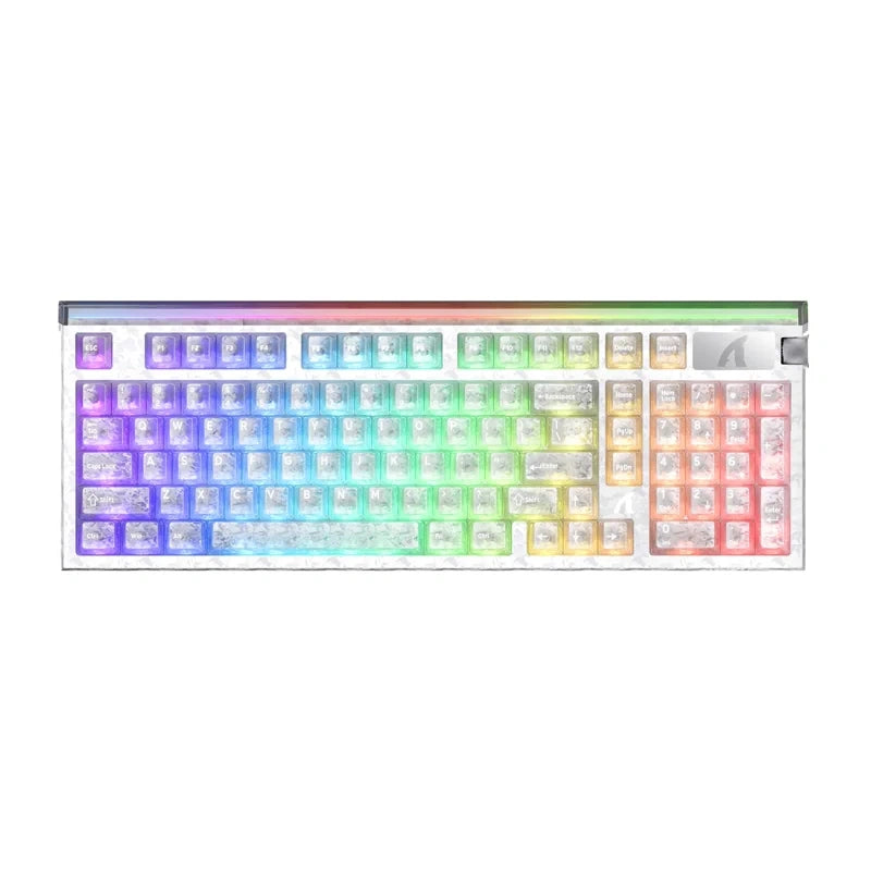 Keyboard ATTACK SHARK R98HE (ice)