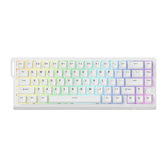 Keyboard ATTACK SHARK X68 HE (white)