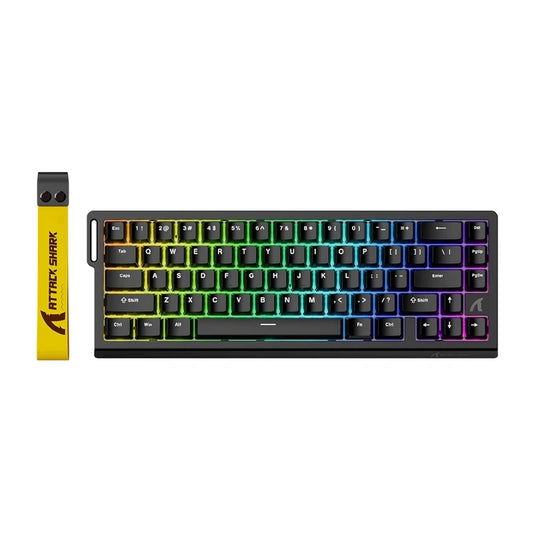 Keyboard ATTACK SHARK X68 HE (black)