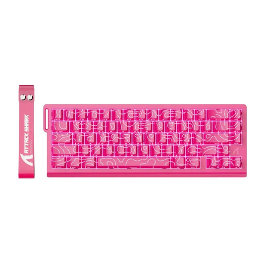 Keyboard ATTACK SHARK X68 HE (rose red)