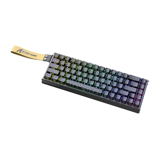 Keyboard ATTACK SHARK X68MAX (black contour)