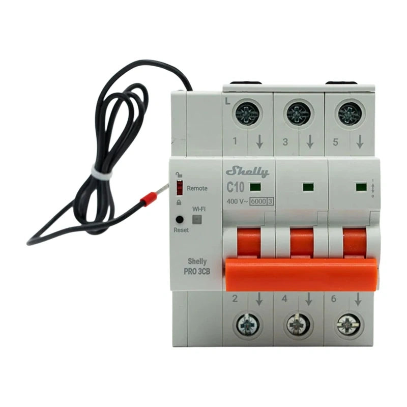 Miniature Circuit Breaker SHELLY Pro 3CB C10