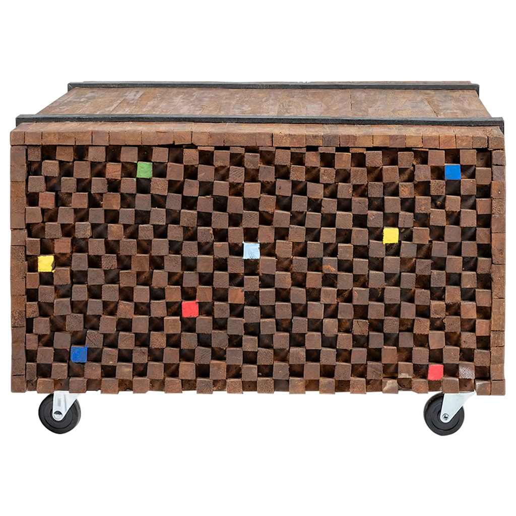 vidaXL Τραπεζάκι Βοηθητικό 60 x 60 x 38 εκ. από Ξύλο Teak
