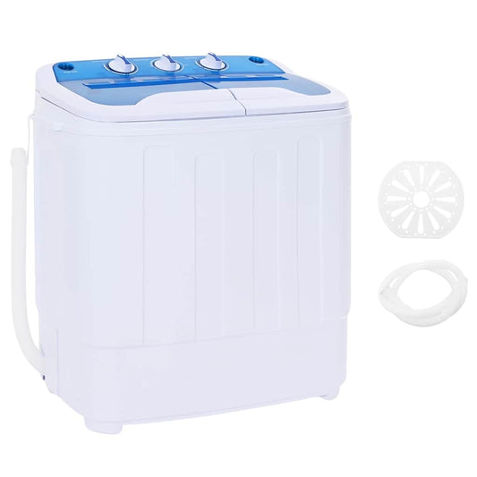 vidaXL Πλυντήριο Ρούχων Mini Με Δύο Κάδους 5,6 κ.