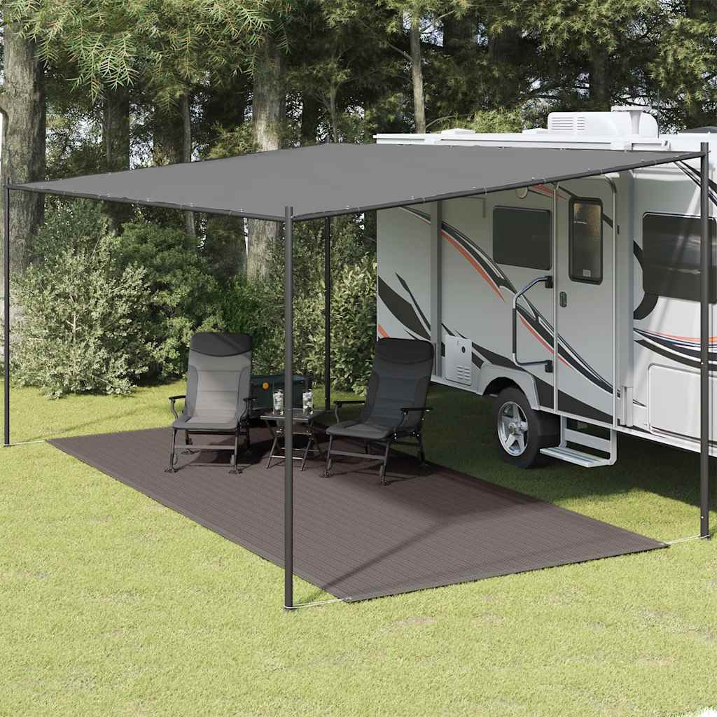 vidaXL Χαλί Σκηνής Ανθρακί 250 x 600 εκ.
