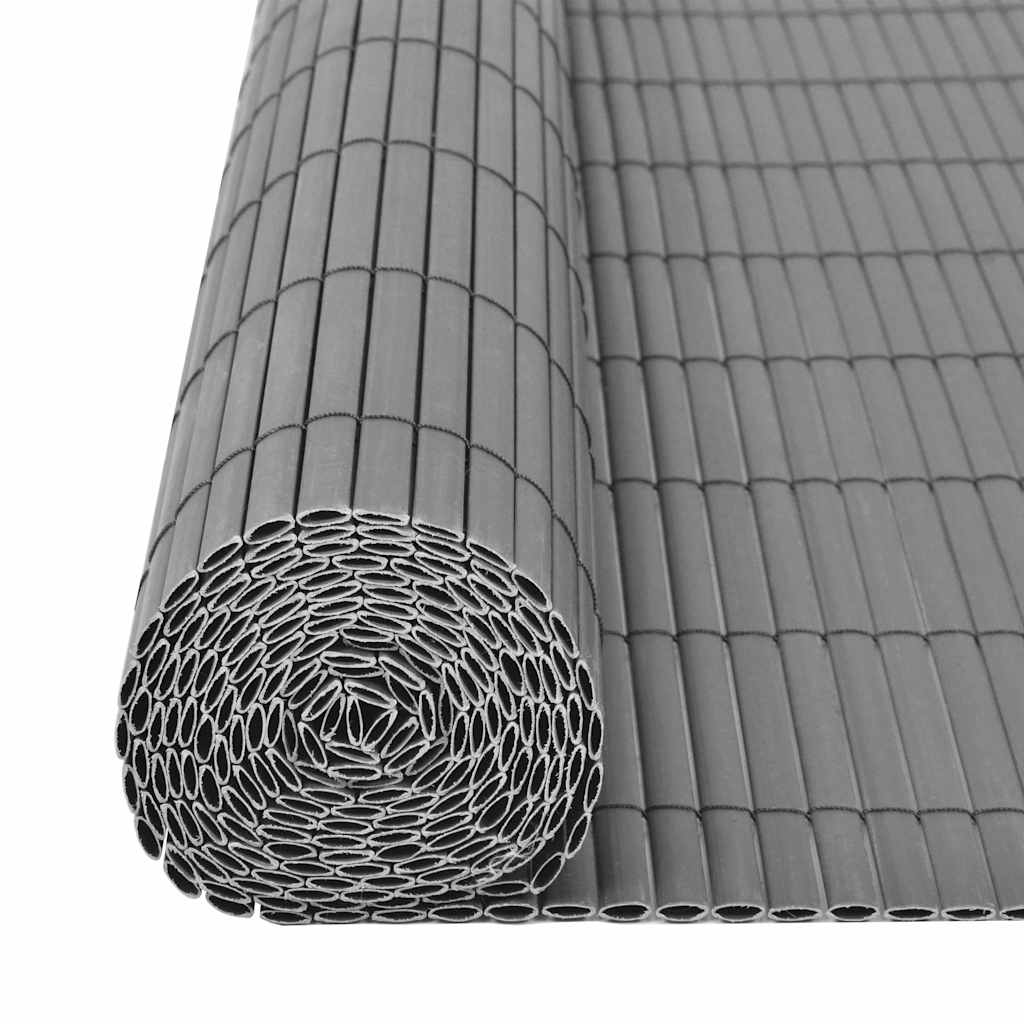 vidaXL Φράχτης Κήπου Γκρι 150 x 300 cm PVC