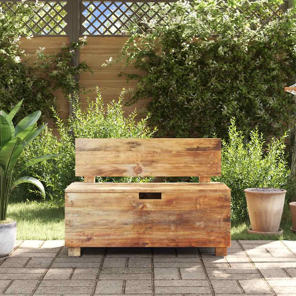 vidaXL Πάγκος 86 x 40 x 60 εκ. από Μασίφ Μαόνι