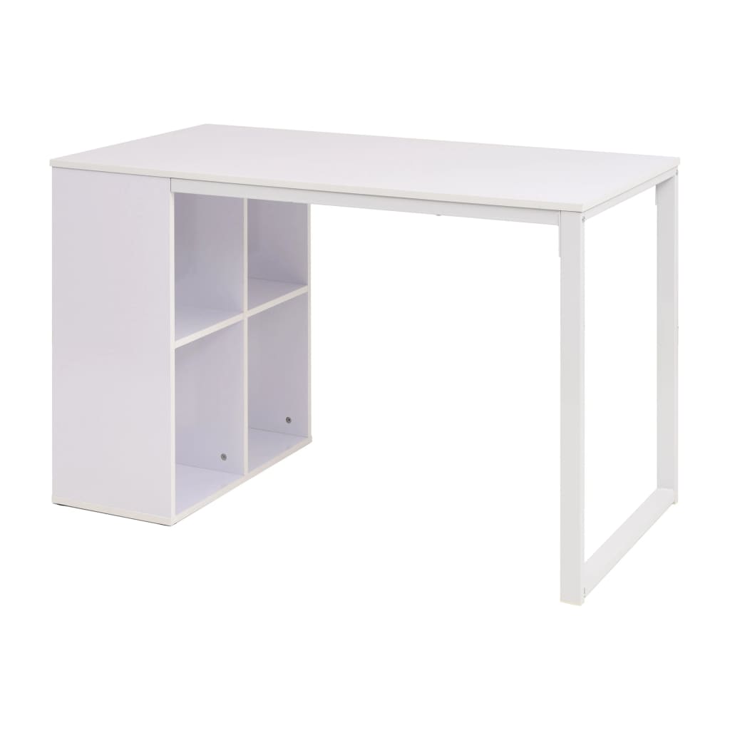 vidaXL Γραφείο Λευκό 120 x 60 x 75 εκ.