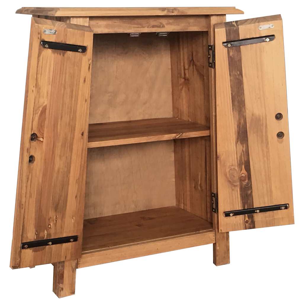 vidaXL Έπιπλο Μπάνιου 59 x 32 x 80 εκ. Μασίφ Ανακυκλωμένο Ξύλο Πεύκου