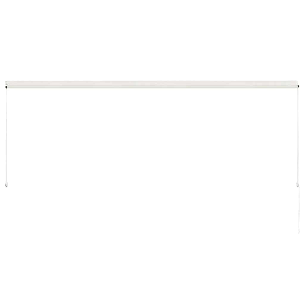 vidaXL Τέντα Συρόμενη Κρεμ 350 x 150 εκ.