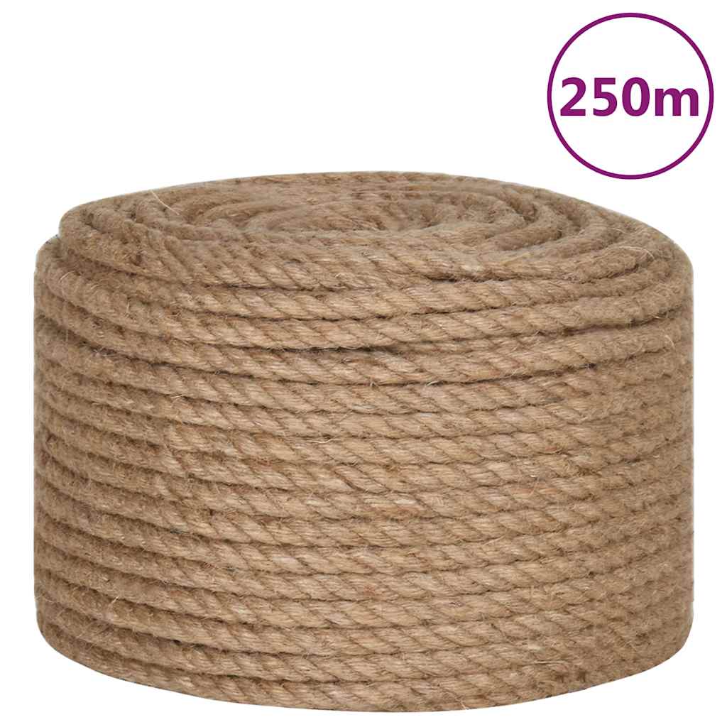 vidaXL Σχοινί 12 χιλ. / 250 μ. από 100% Γιούτα
