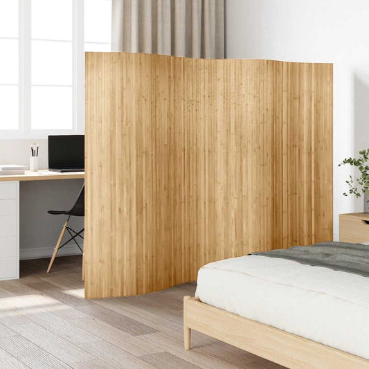 vidaXL Διαχωριστικό Δωματίου σε Φυσικό Χρώμα 250 x 165 εκ. από Μπαμπού