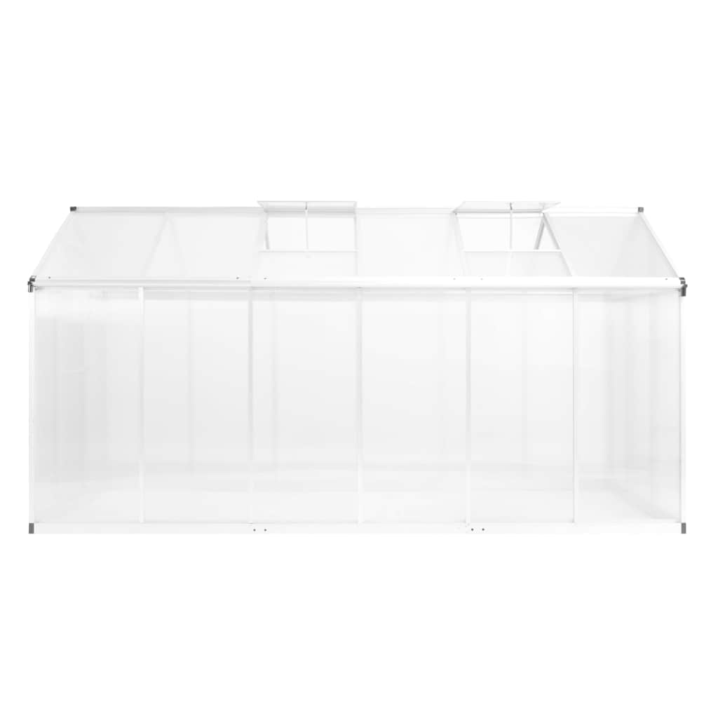 vidaXL Θερμοκήπιο 362 x 190 x 195 εκ. 13,41 μ³ Αλουμινίου
