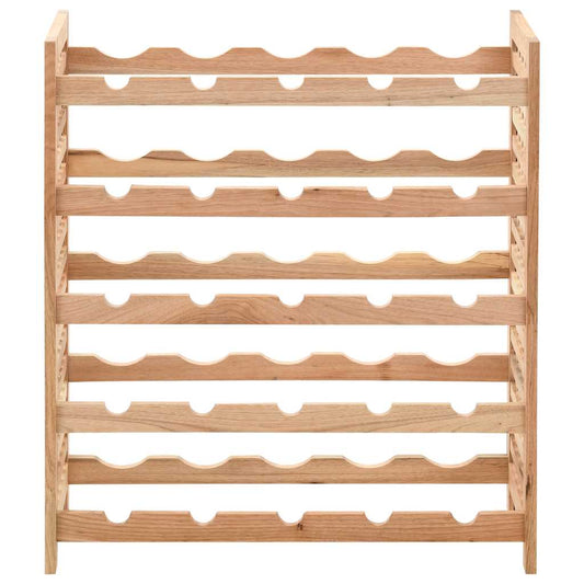 vidaXL Κάβα Κρασιών για 25 Μπουκάλια 63x25x73 εκ. Μασίφ Ξύλο Καρυδιάς