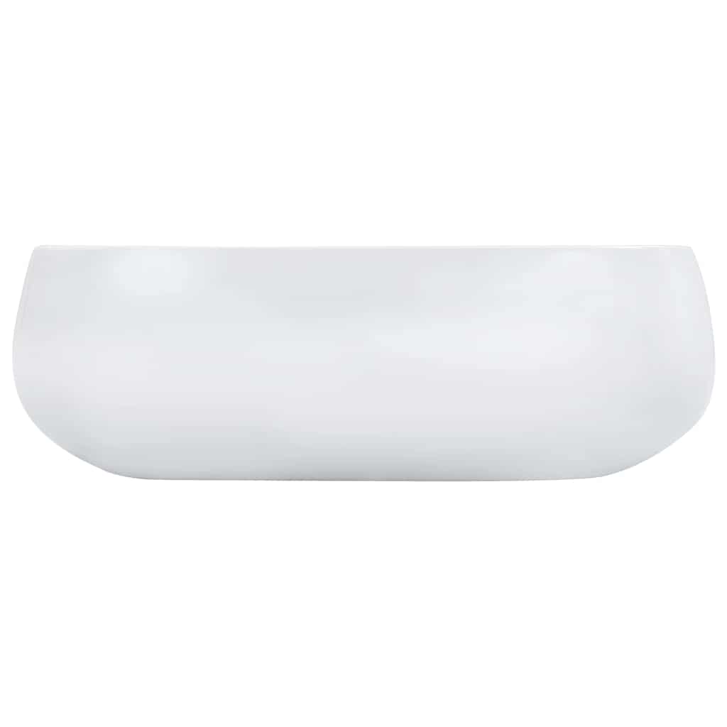 vidaXL Νιπτήρας Λευκός 44,5 x 39,5 x 14,5 εκ. Κεραμικός