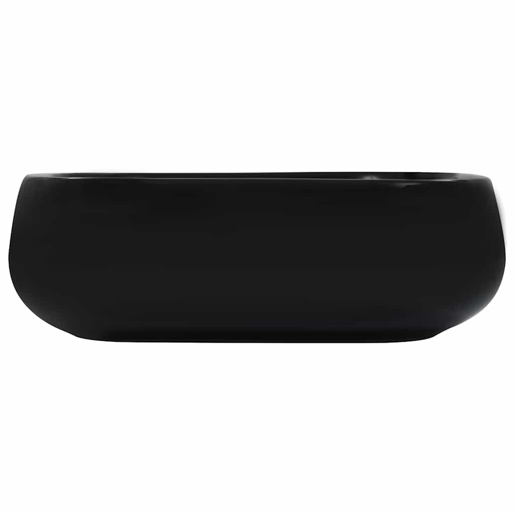 vidaXL Νιπτήρας Μαύρος 44,5 x 39,5 x 14,5 εκ. Κεραμικός