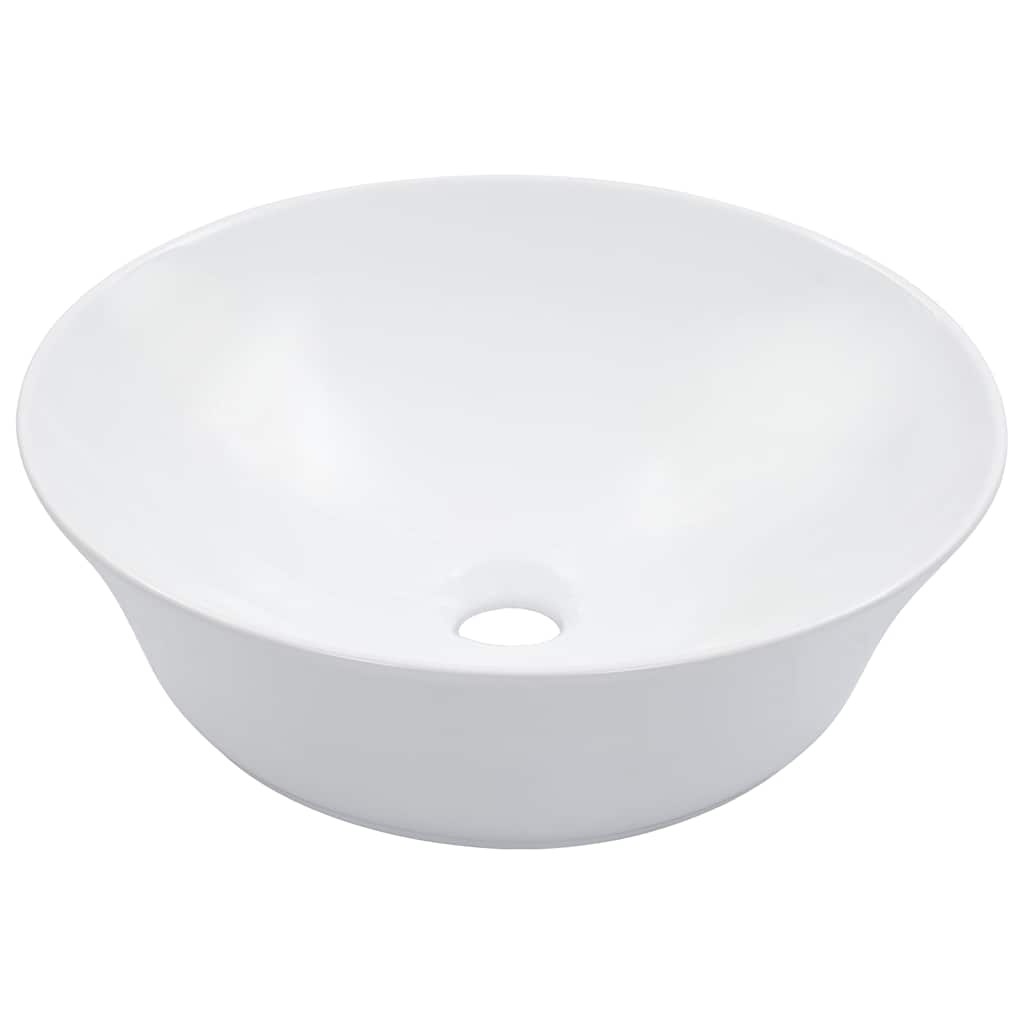 vidaXL Νιπτήρας Λευκός 41 x 12,5 εκ. Κεραμικός