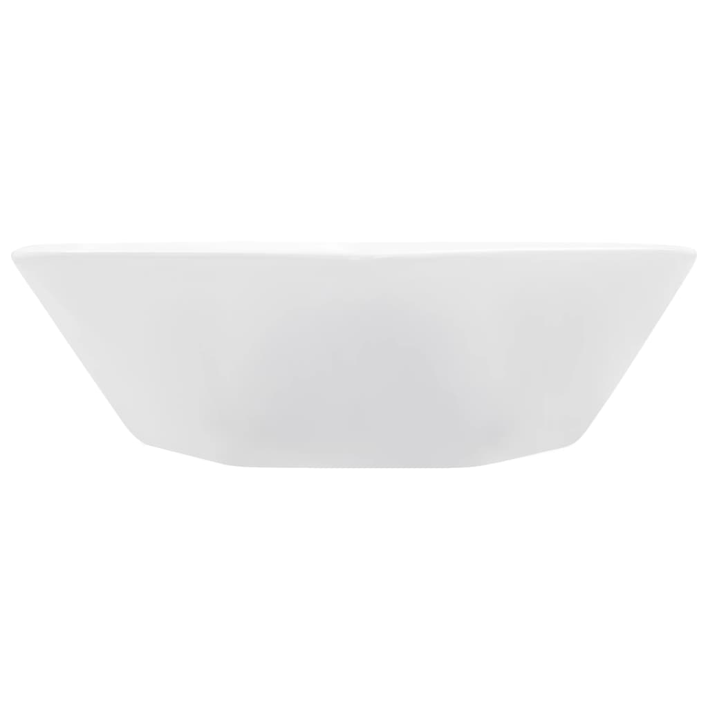 vidaXL Νιπτήρας Λευκός 41 x 36,5 x 12 εκ. Κεραμικός