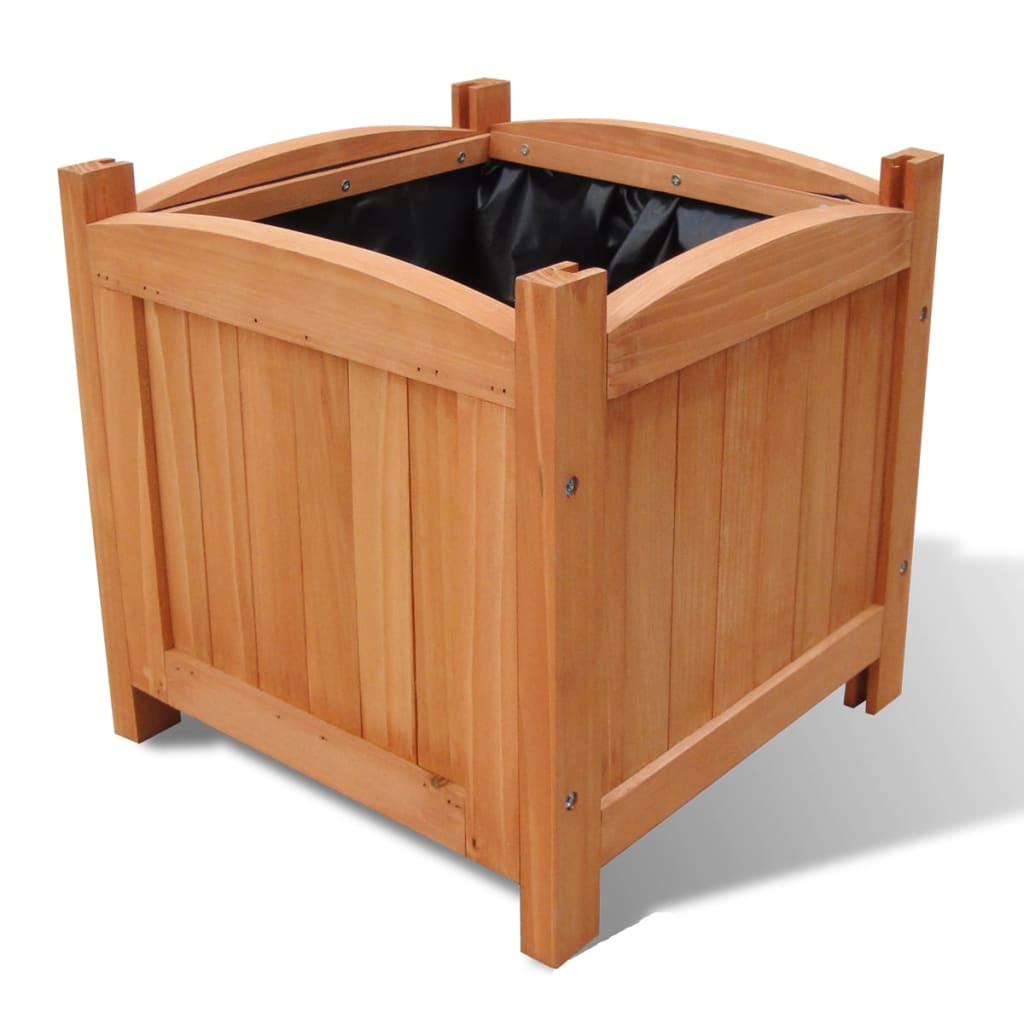 vidaXL Γλάστρες Υπερυψωμένες 4 τεμ. 30 x 30 x 30 εκ.