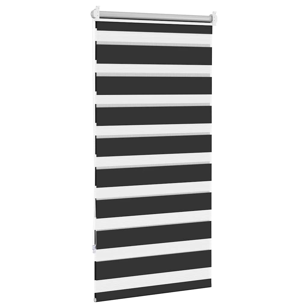Σύστημα Σκίασης Ρόλερ Zebra Μαύρο 80 x 150 εκ.