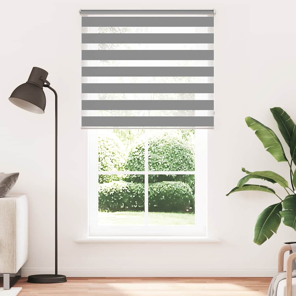 Σύστημα Σκίασης Ρόλερ Zebra Γκρι 120 x 230 εκ.